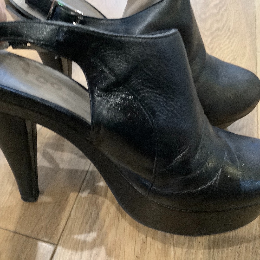 Me Too platform sling back shoes  - 7